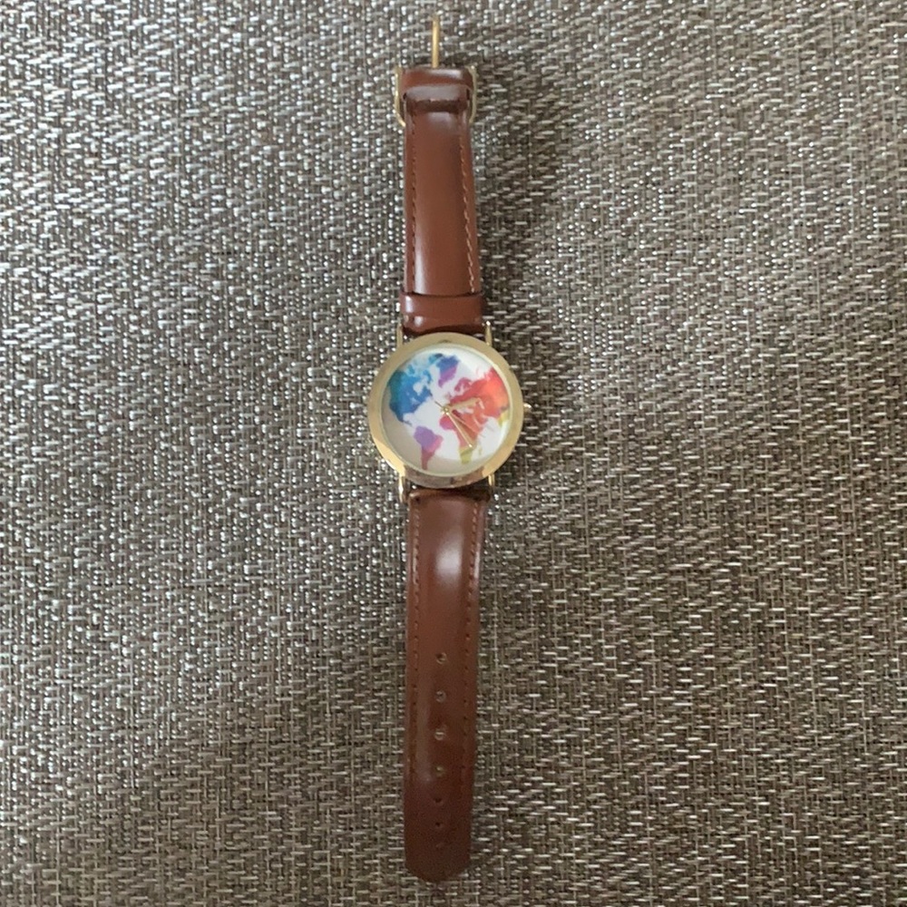 Leather Watch (world watch, UO) BRAND NEW